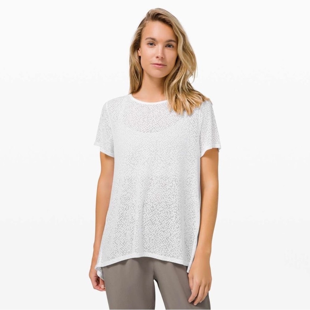 Lululemon Loop Around Tee In White - image 3